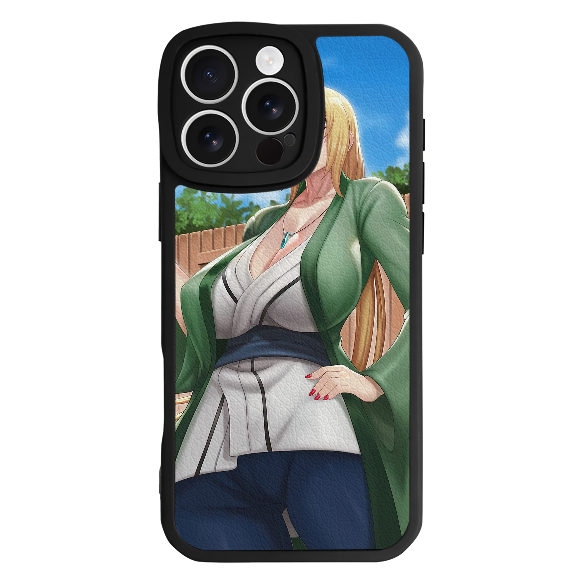 （画像用） NARUTO -ナルト- NARUTO -ナルト- 疾風伝 【iPhone 16シリーズ対応】シリコンスマホケース（レザー調） 材質：シリコン